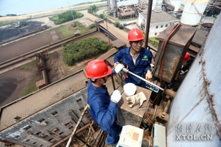 高空守護 80米煙囪上的環境監測人員